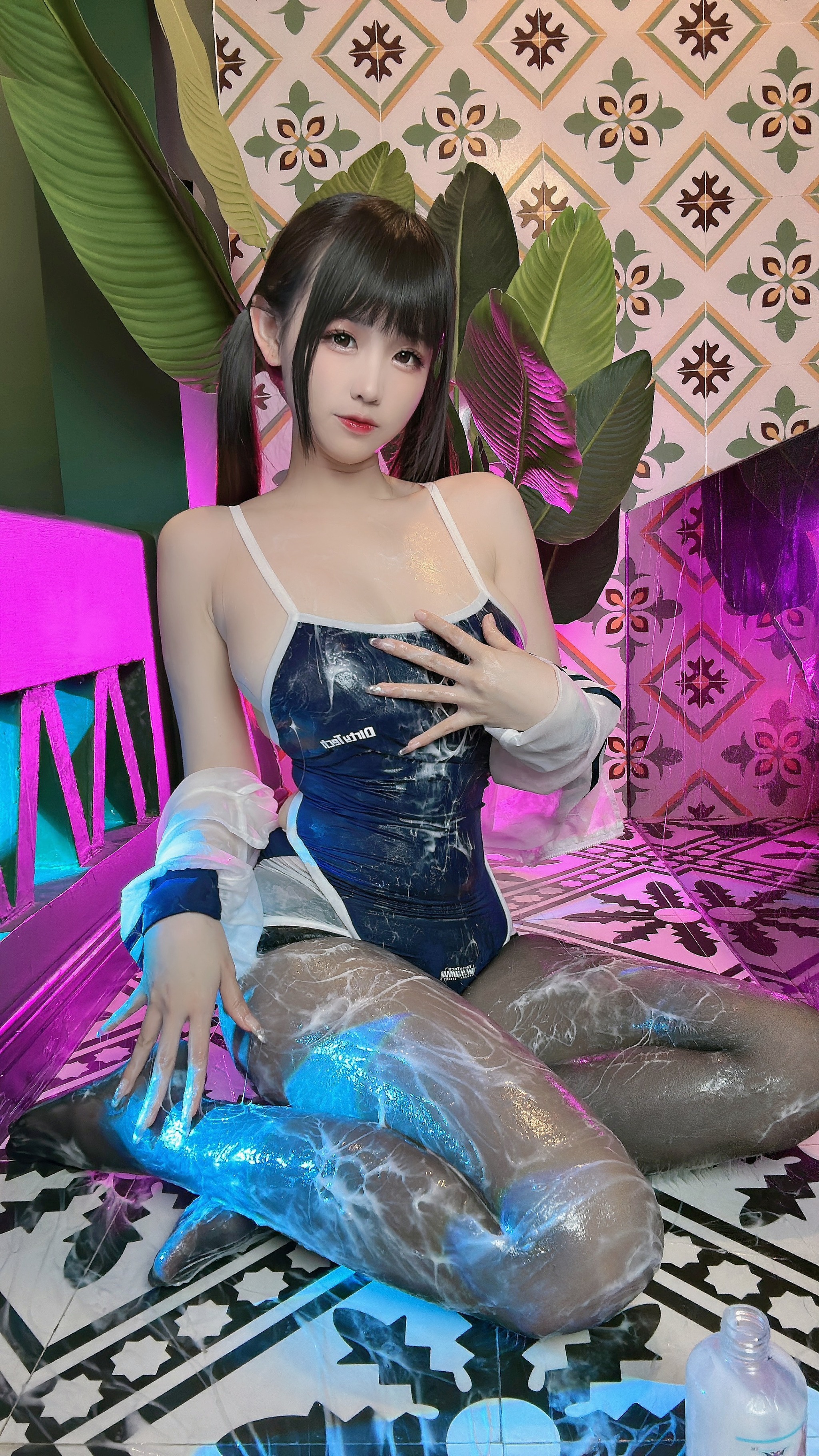 miko酱ww - NO.073 史莱姆 [46P]-XikXak
